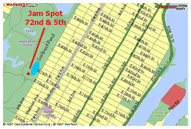 Map to musical treasure!